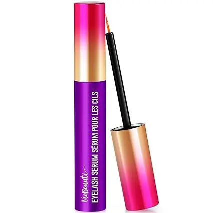 [909046] VieBeauti Premium Eyelash Growth Serum: Lash Enhancing Serum with Advanced Formula to Boost Longer Fuller and Thicker Luscious Lashes 0.1 Fl. Oz., Purple 