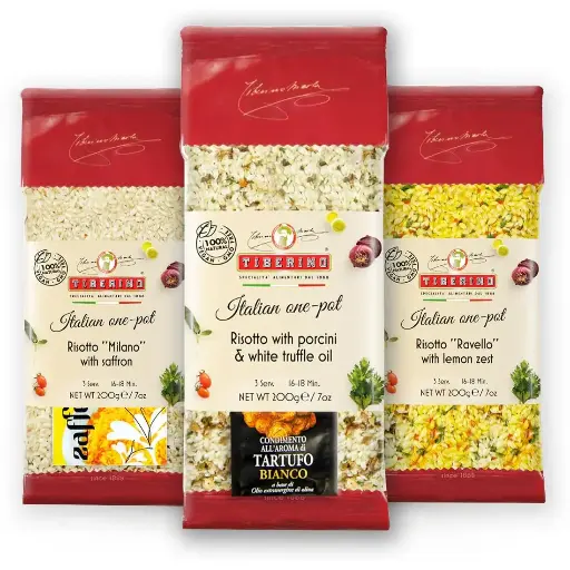 [78598534] Etto Pasta Market- Tiberino- Risotto Variety Pack- 3 Flavors 