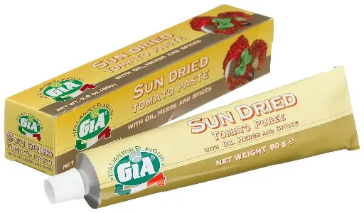 [74768487] Gia Sun Dried Tomato Paste, 2.8-Ounce Tubes (Pack of 12) 