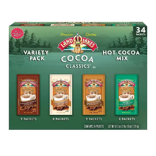 [909049] Land O' Lakes - Cocoa Classics, Variety Pack (34 count) 