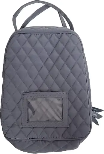 [687879897] Vera Bradley Lunch Bunch (Carbon Gray), Dimensions: 7.5/'' w x 9.0/'' h x 4.25/'' 