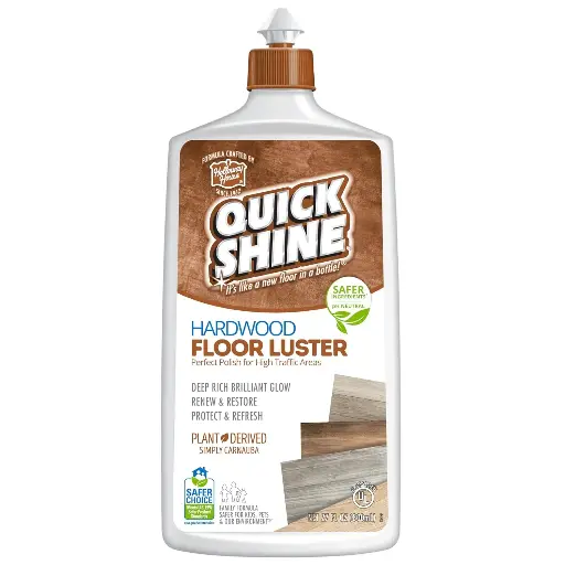[252566] Quick Shine High Traffic Hardwood Floor Luster and Polish, 27 Fl. Oz. 
