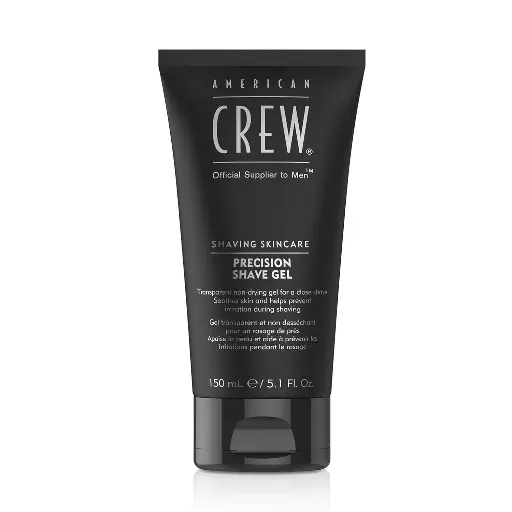 [222240] American Crew Shave Gel for Men, Soothes Skin and Prevents Irritation, 5.1 Fl Oz