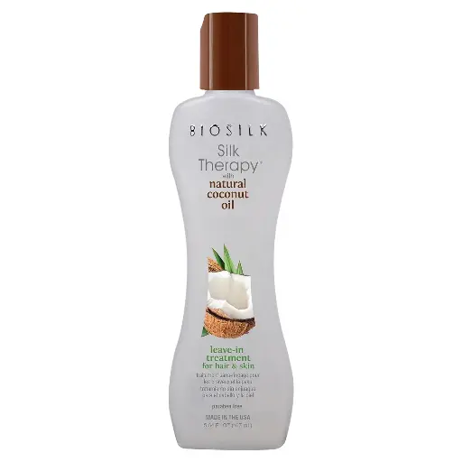 [222248] Biosilk Silk Therapy with Organic Coconut Oil Leave-In Treatment Unisex Treatment 5.64 oz