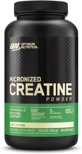 [7896975] Optimum Nutrition Micronized Creatine Monohydrate Powder, Unflavored, Keto Friendly, 60 Servings (Packaging May Vary) 