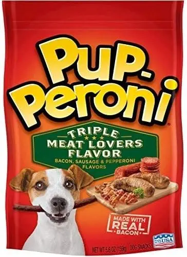 [154654134] Pup-Peroni Triple Meat Lovers (Pack of 2) 