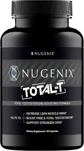 [63587563455] Nugenix Total-T, Free and Total Testosterone Booster Supplement for Men, 90 Count 