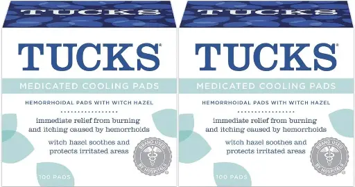 [2525131] Tucks Md Cool Hemorrhoid Pad, 100 count (Pack of 2) 