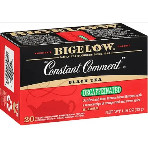 [909059] Bigelow Tea Constant Comment Decaf 20 Bags (Pack of 4) 