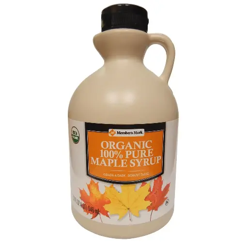 [2525142] Member's Mark Organic Maple Syrup, 32 Ounce 