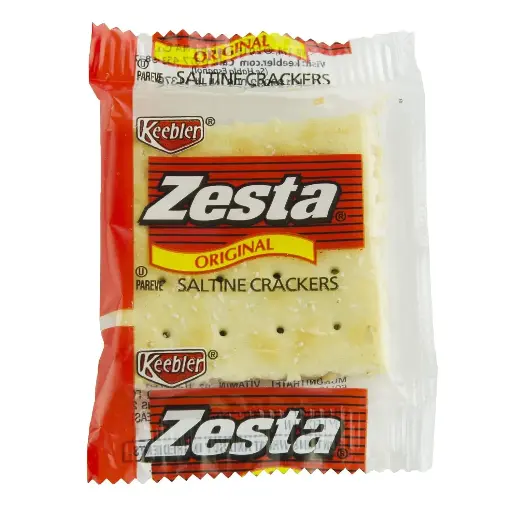 [333301] Keebler, Zesta, Saltine Crackers, Original, Single Serve, 0.20 Oz(Pack of 300) 