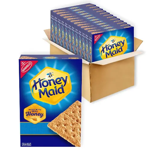 [2525158] Honey Maid Graham Crackers, Gingerbread House Cookies, 12 - 14.4 oz Boxes 