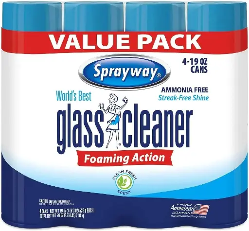 [2525160] A Product of Sprayway Glass Cleaner (19oz, 4pk.) 
