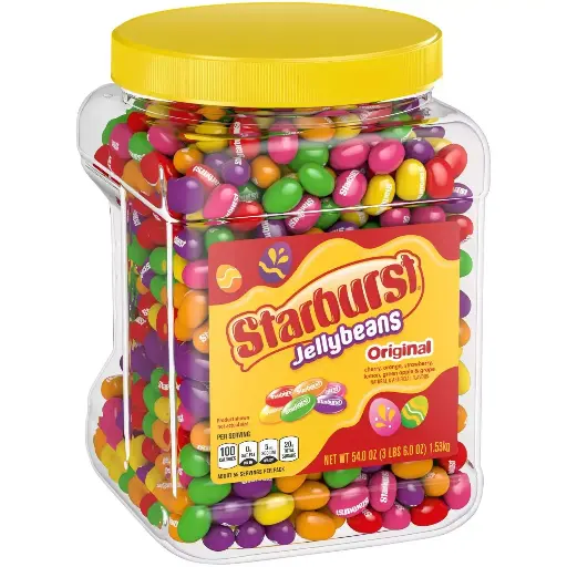 [2525161] Starburst Jelly Beans Original Fruit Flavors Pantry-Size, 54 Ounce 