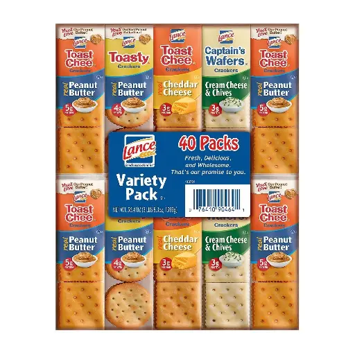 [2525163] Lance Sandwich Cracker Variety Pack (40 Count) 