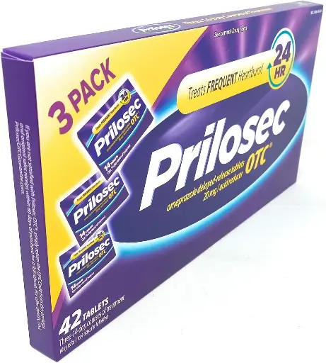[2525167] Prilosec OTC Acid Reducer, Delayed-Release Tablets, 2 Pack-84 Count 