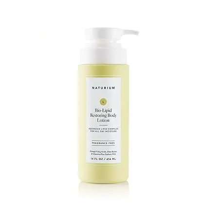 [909068] Naturium Bio-Lipid Restoring Moisturizing Body Lotion with Shea Butter, Fragrance Free, 14 oz 