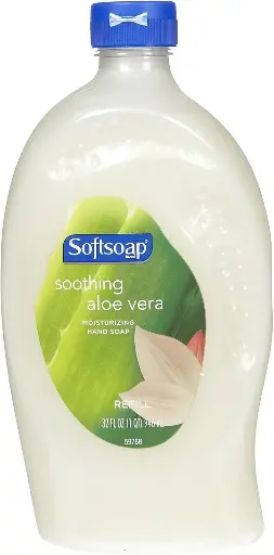 [909072] Softsoap Moisturizing Hand Soap Refill Soothing Aloe Vera - 32 oz 