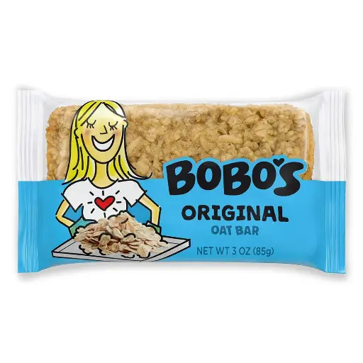 [909075] Bobo's Oat Bars, Original, 3 oz Bar (12 Pack), Gluten Free Whole Grain Snack and Breakfast Bar 