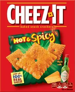 [34546898903] Cheez-It Hot & Spicy Baked Snack Crackers - 7oz - 2 boxes 