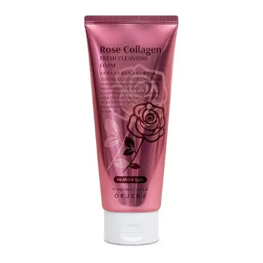 [45359098756] ORJENA Fresh Rose Cleansing Foam_Cleansing foam for face_Cleansing foam Korean_Kbeauty_Korea skincare_Deep Cleansing_Perfect Cleansing 