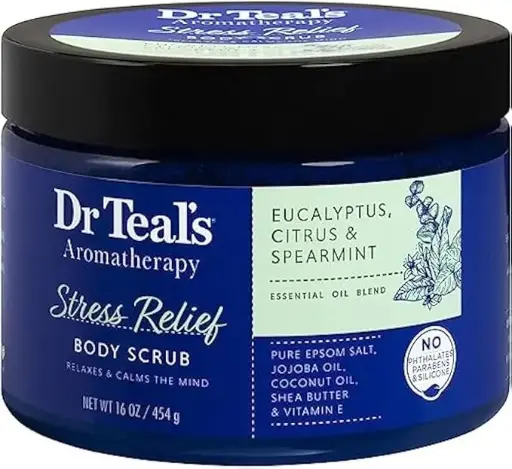 [576789542] Dr. Teal's Aromatherapy Body Scrub Stress Relief 16 Ounce Jar 