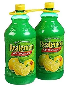 [2525193] Realemon, Juice 100% Lemon Conctrt - 48 Fl Oz (Pack of 2) 