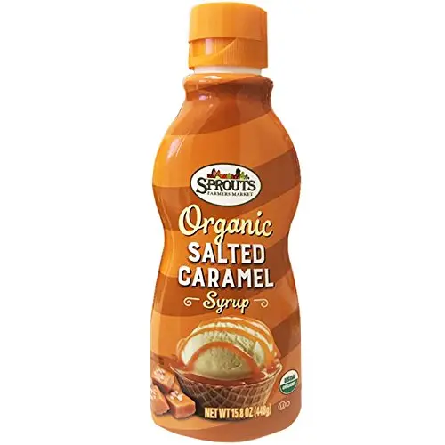 [45679890231] Sprouts Organic Salted Caramel Syrup Sauce 15.8oz 