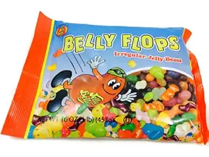 [3453423211] Jelly Belly, Belly Flops (1 Pound Bags) 3 Pack, 16 Ounces 