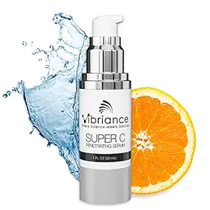 [909012] Vibriance Super C Serum for Mature Skin, Made in USA, All-In-One Formula Hydrates, Firms, Lifts, Smooths, Targets Age Spots, Wrinkles, Vitamin C Serum; 1 fl oz 