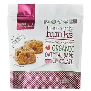 [654765732211] Heavenly Hunks Organic Oatmeal Dark Chocolate Chip - 22oz Bag 