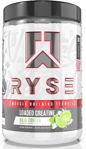 [9090115] RYSE Up Supplements Element Series Loaded Creatine | Muscle Building Formula | 3 Forms of Creatine + Electrolytes, Betaine Anhydrous, & Peak ATP | 30 Servings (Baja Cooler) 