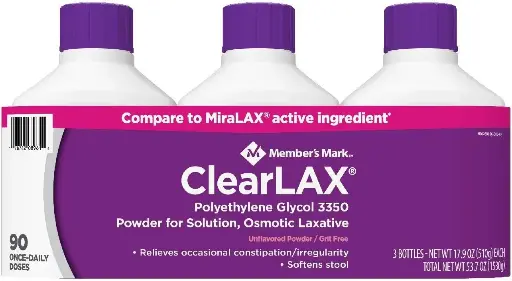 [Item No: 2525197] Member's Mark ClearLAX (17.9 Ounce, 3 Pack) 