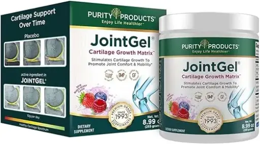 [458421] Purity Products JointGel Formula Collagen Peptides + MSM - Supports Joint Flexibility + Fortify Joint Cartilage - Berry Powder - 30 Day Supply 