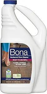 [4353590897] Bona Hardwood Floor Cleaner Refill - 64 fl oz - Unscented - Refill for Bona Spray Mops and Spray Bottles - Residue-Free Floor Cleaning Solution for Hardwood Floors 