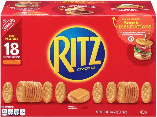 [2525215] Product of ritz Crackers, 61.6 oz. (18 pk.) - Crackers [Bulk Savings] 