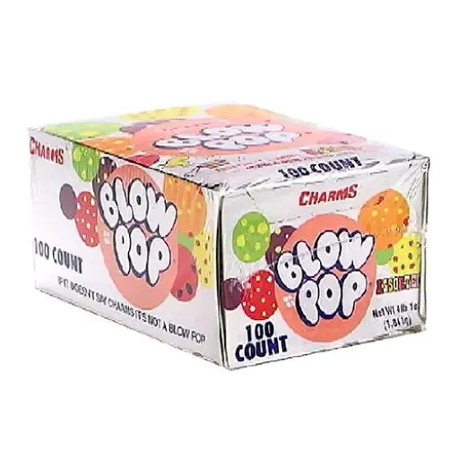 [2525223] Blow Pops Assorted Popss (Pack of 100) 