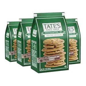 [54766435232] Tate's Bake Shop Chocolate Chip Cookies, 4 - 7 oz Bags 