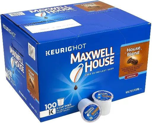 [2525231] Maxwell House House Blend K-Cups, 100 Count (314054) 