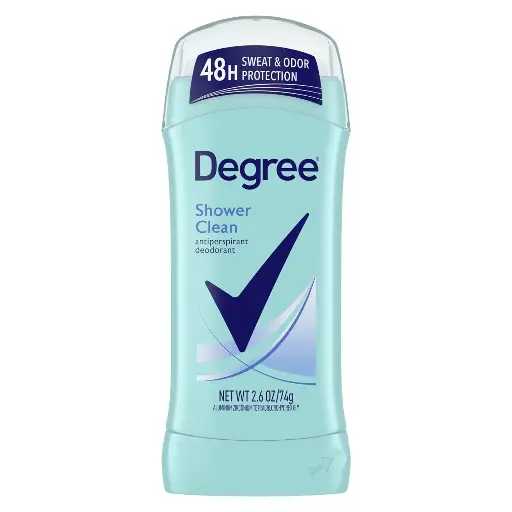[2525236] Degree Deodorant Womens Motion Sense Shower Clean, 2.6 Ounce (Pack of 3) 