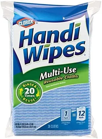 [23423212312] Handi Wipes Clorox Multi-Use Reuseable Cloths, 36 Count 