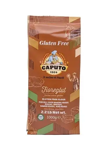 [3554154] Antimo Caputo Gluten Free Pizza Flour 2.2lb - All Natural Multi Purpose Flour & Starch Blend for Baking Pizza, Bread, & Pasta 