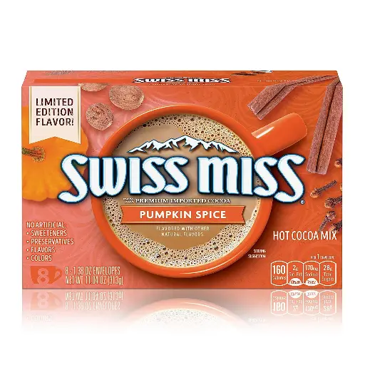 [56477685335] Swiss Miss Hot Cocoa Mix Pumpkin Spice, 11.04 Ounce 