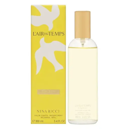 [9090140] Nina Ricci L'Air Du Temps Eau De Toilette Spray Refill for Women, 3.4 Ounce 