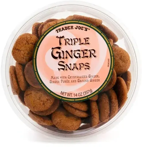 [56588009652] Trader Joe's Triple Ginger Snaps, Xlarge 