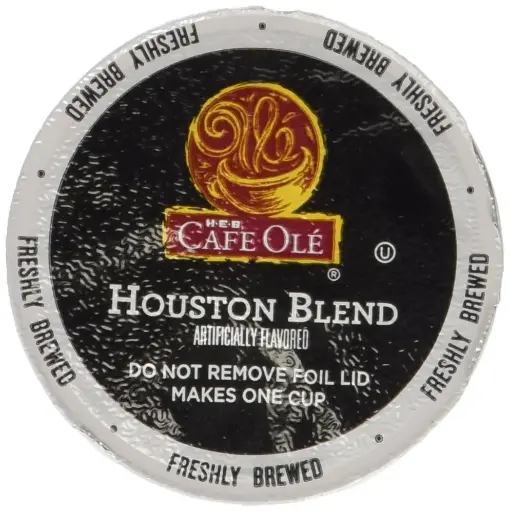 [9090145] H-E-B Cafe Ole Taste of Texas Houston Blend Coffee 54 count single serve cups 