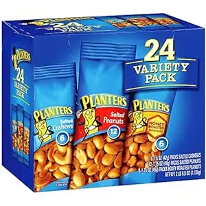 [35347645567] Planters Nut 24 Count-Variety Pack, 2 Lb 8.5 Ounce carrier to shipping international usps, ups, fedex, dhl, 14-28 Day By Dragon Shopping 