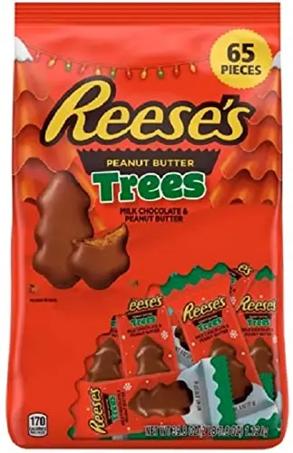 [34534534789] REESE'S Holiday Peanut Butter Trees (39.8 oz., 65 ct.) 