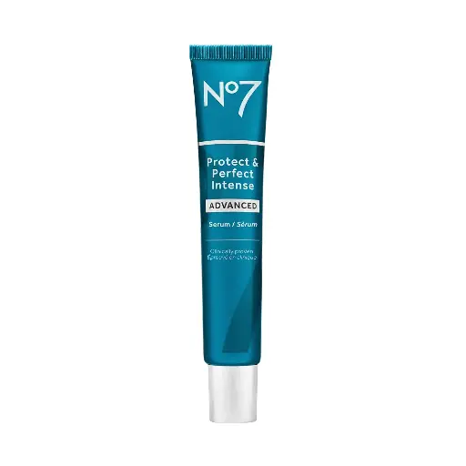 [9090158] No7 Protect & Perfect Intense Advanced Serum - Anti-Aging Face Serum that Visibly Smoothes & Firms Fine Lines and Wrinkles - Formulated with Hyaluronic Acid and Matrix 3000+ Technology (1.69 Fl Oz) 