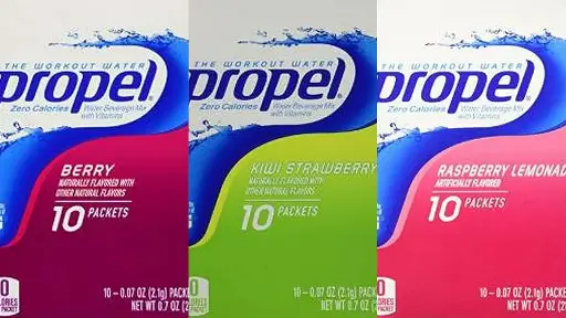 [9090166] Propel Zero Powder Packets Variety Bundle - 60 Packets - 6 Boxes Total (2 Boxes Each of Raspberry Lemonade, Kiwi Strawberry, and Berry) … 